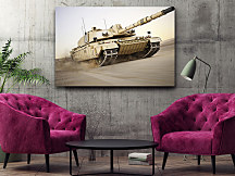 Obraz Vojenský tank v boji zs1293